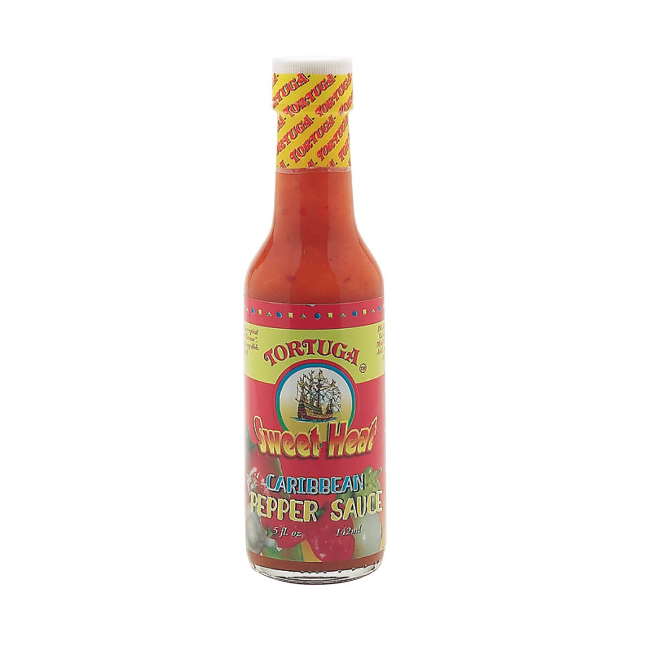 Tortuga Sweet Heat Caribbean Pepper Sauce (6 Bottles)